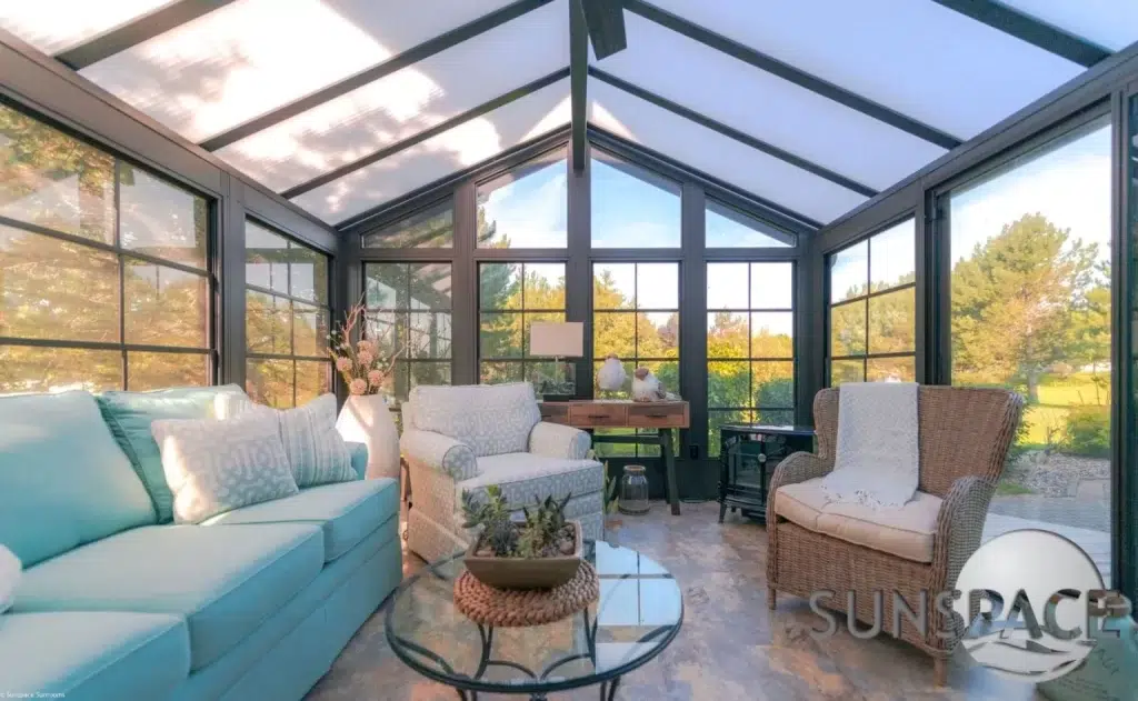 Sunrise Sunrooms by Sunspace | Model 200 | How to Use a Sunroom - Expanded Living Room